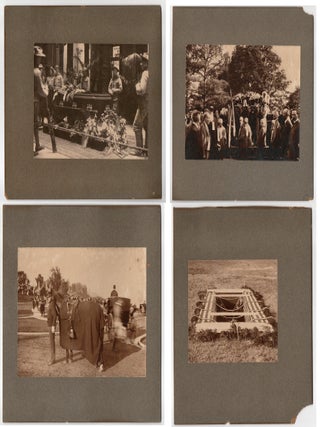 Item #299313 [RICHMOND] VARINA DAVIS&rsquo; FUNERAL PHOTOGRAPHS