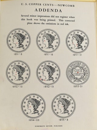 UNITED STATES COPPER CENTS, 1816-1857