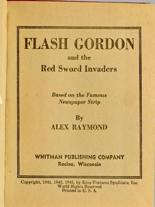 FLASH GORDON AND THE RED SWORD INVADERS.