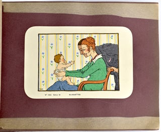 HOMEMADE ALBUM OF FRENCH ILLUSTRATIONS