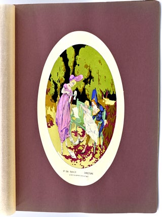 HOMEMADE ALBUM OF FRENCH ILLUSTRATIONS