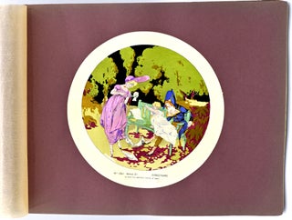 HOMEMADE ALBUM OF FRENCH ILLUSTRATIONS