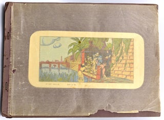 HOMEMADE ALBUM OF FRENCH ILLUSTRATIONS