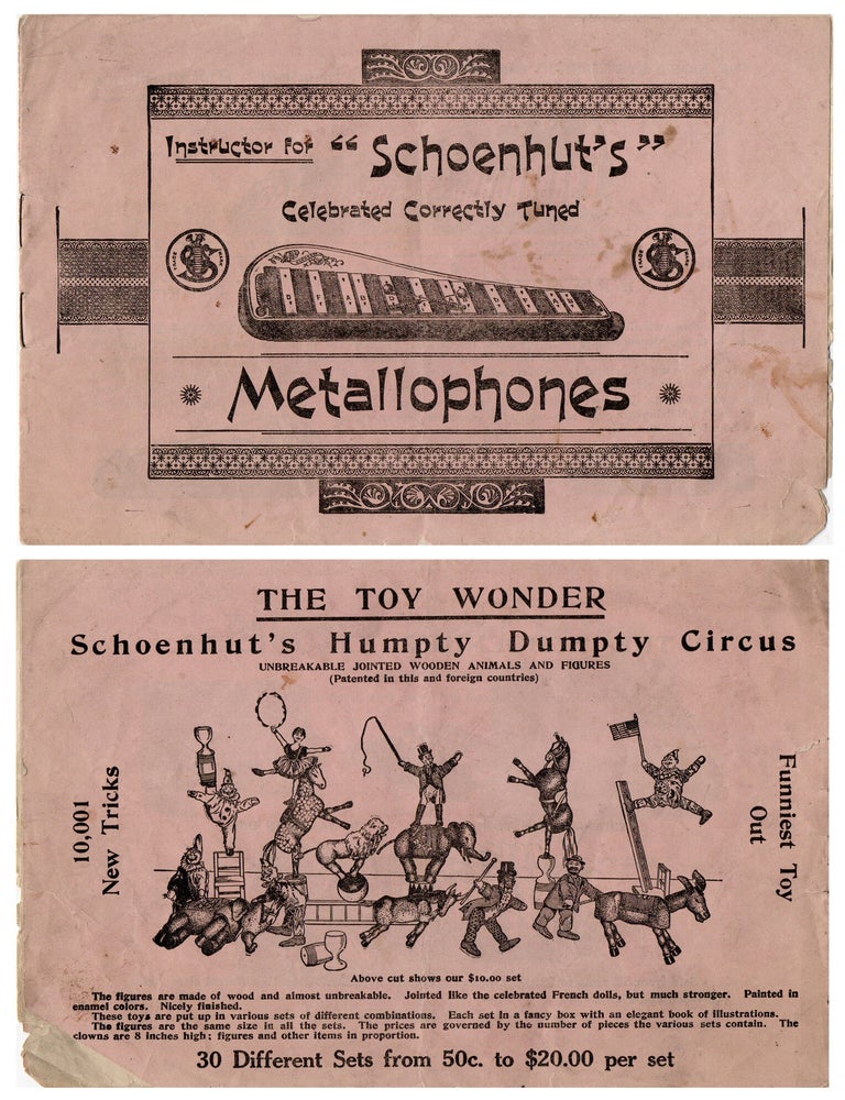 Item #300467 [MUSIC] [CHILDREN] METALLOPHONE INSTRUCTION. The A. Schoenhut Co.