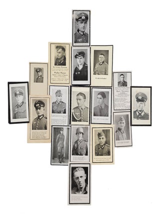 Item #300529 [WWII] GERMAN DEATH NOTICES (APPROXIMATELY 1500) A SIGNIFICANT COLLECTION &...
