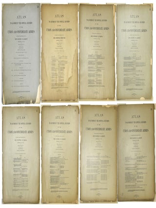 MAPS] [CIVIL WAR] 94 MAPS from ATLAS TO ACCOMPANY THE OFFICIAL RECORDS OF THE UNION AND...