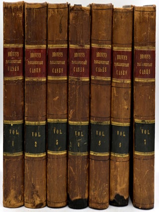Item #300646 [LAW] REPORTS OF CASES, UPON APPEALS AND WRITS OF ERROR, IN THE HIGH COURT OF...