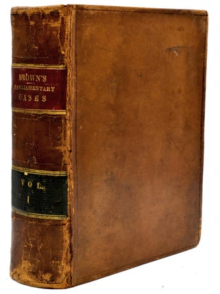 [LAW] REPORTS OF CASES, UPON APPEALS AND WRITS OF ERROR, IN THE HIGH COURT OF PARLIAMENT; FROM THE YEAR 1701, TO THE YEAR 1779 WITH TABLES, NOTES, AND REFERENCES. (7 VOLUMES)