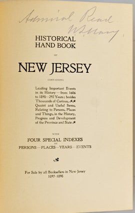 NEW JERSEY: Past and Present 1524 - 1896